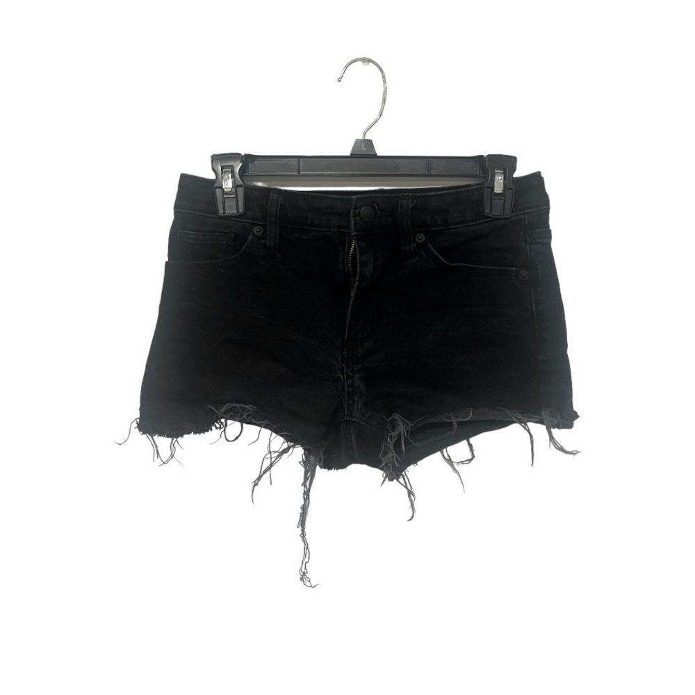 Black universal thread Jean shorts